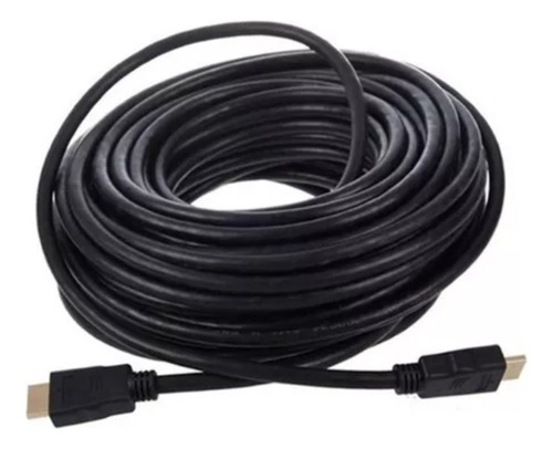 Cable Hdmi 15 Metros Full Hd 3d V1.4 Pvc Negro Hdmi A Hdmi