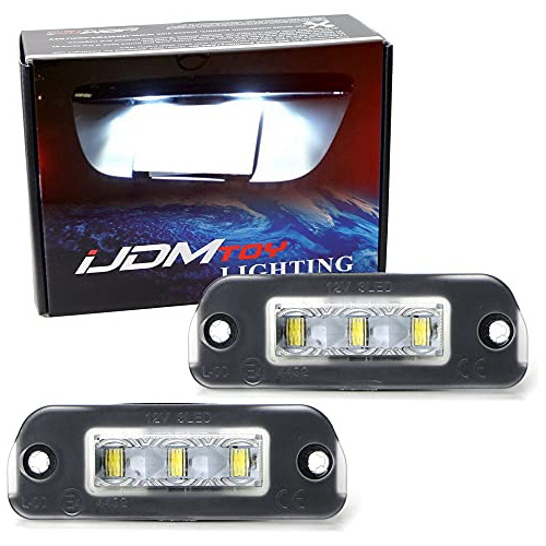 Para Moto: Ijdmtoy Oem-fit 3w Full Led Kit De Luz De Matrícu