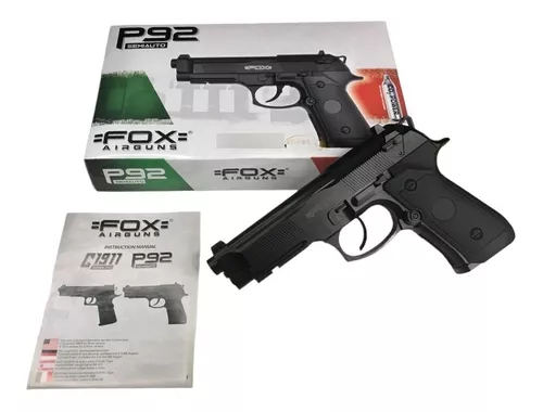 Pistola Aire Comprimido Fox Co2 Replica Beretta 92