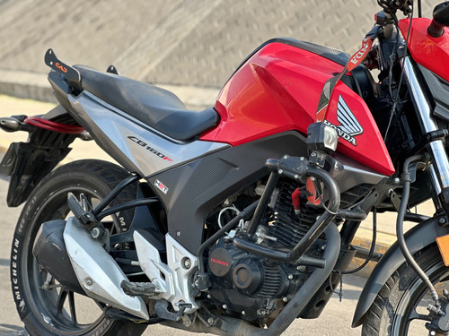 Honda Cb160f 2023 Todo Pagado Color Rojo Factura Original