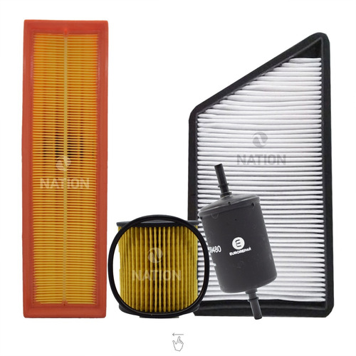 Kit 4 Filtros Completo Peugeot 207 1.4 Er