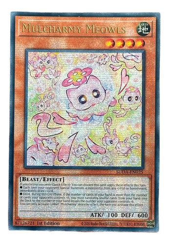 Yu-gi-oh! Mulcharmy Meowls Starlight Orica
