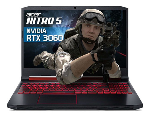 Portátil Acer Nitro 5 Core I7 16gb 512gb Rtx 3060  144hz