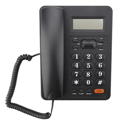 Teléfono Fijo Fijo Con Pantalla De Identificador De Llamadas