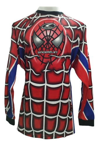 Jersey Portero Spiderman Hombre Araña Ultrasport Talla L 