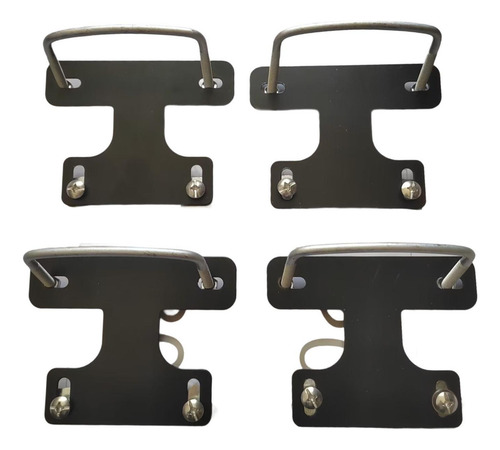 Bh Compatible 4x Caja De Techo Genérica, Perno En U,