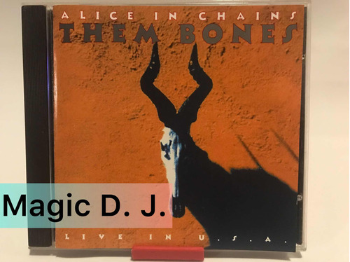 Alice In Chains Cd Them Bones Live In Usa 1993