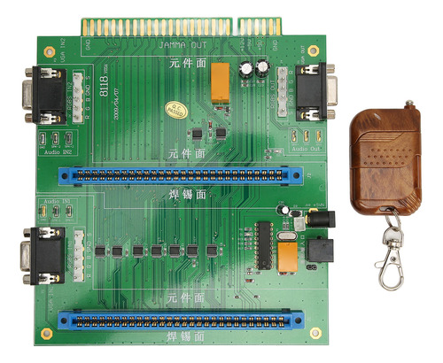 Para Tarjetas De Pc Jamma 2 En 1, Fácil De Instalar, Control