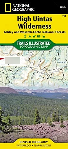 Libro:  Uintas Wilderness Map