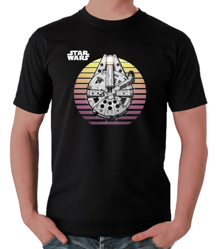 Playera De Star Wars, Halcon Milenario - Hombre Y Mujer