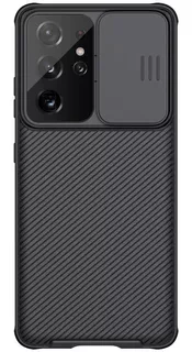 Case Nillkin Camshield Para Samsung S21 Ultra - Negro