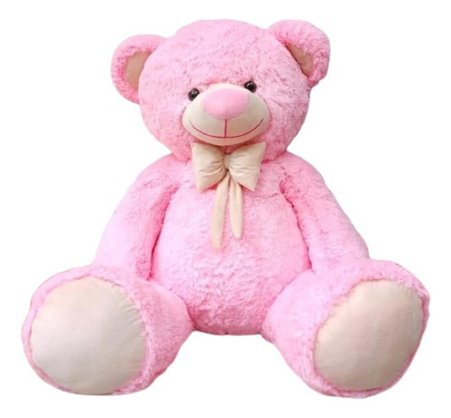 Peluche Oso Rosa De 80 Cm Regalo De San Valentin