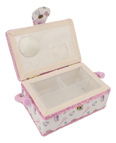 Kit De Costura Portátil, Cesta De Bordado, Organizador De Te