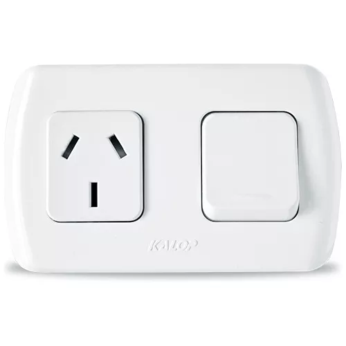 INTERRUPTOR DE SUPERFICIE 10A BLANCO