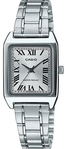 Reloj Casio Ltpv007 Mujer Acero Inoxidable Números Romanos
