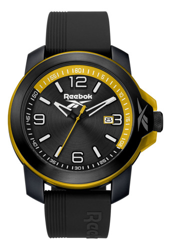 Reloj Reebok Triple 3 Unisex Negro