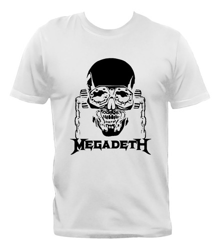 Remera Megadeth Rust In Peace Thrash Metal 100% Algodón