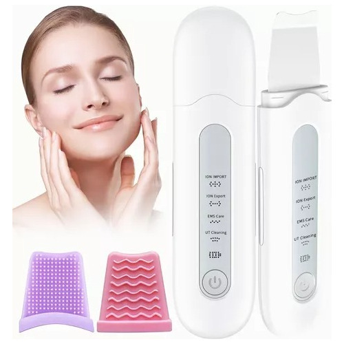 Limpiador Facial Peeling Ultrasónico Portatil Skin Scrubber