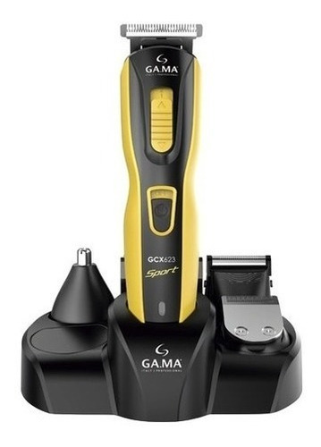 Imagen 10 de 10 de Cortadora Gama De Pelo Barba Trimmer Inalámbrica Accesorios