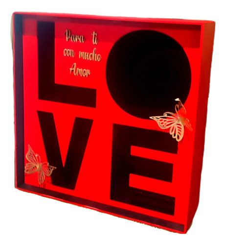 Pak De 6 Cajas 14 De Febrero/love Mdf 33 Cmx 33 Cm X 11cm 