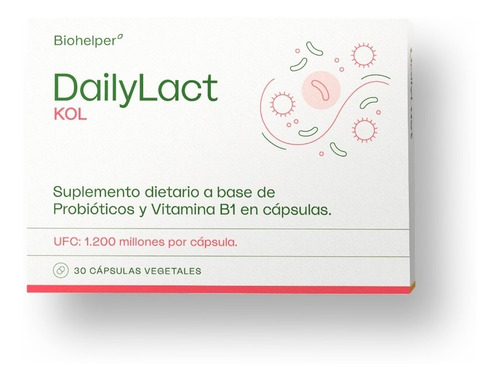 Probiotico Dailylact Kol By Biohelper Ver Descripcion