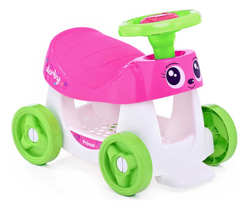 Carrito Montable Para Niñas Derby Girl De 1 A 5 Años Color Rosa