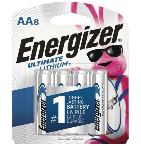 Pilas Baterias  Aa De Litio Energizer Ultimate Lithium 8 Und
