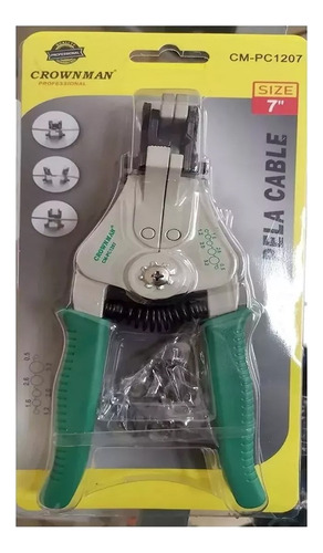 Alicate Pelacable Automatico Y Cortador 7 Pulgadas