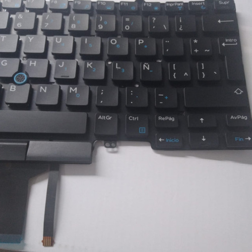 Teclado Laptop Latitude E5470 E5450 E7490 Con Puntero Ilumin