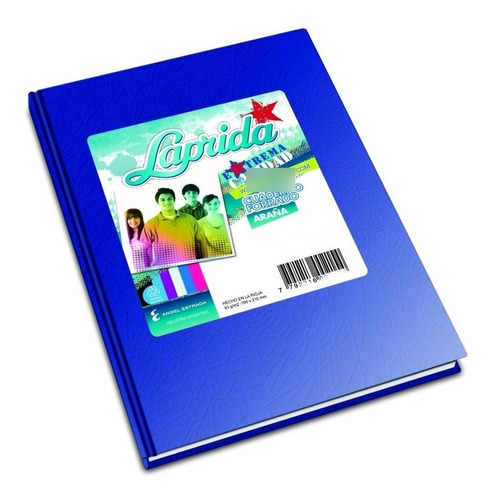 Cuaderno Laprida Tapa Carton Dura X50 Hojas Rayadas Araña