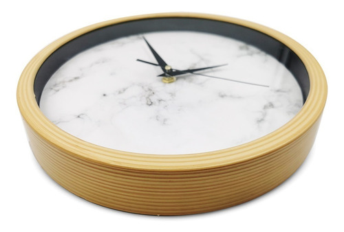 Imagen 4 de 10 de Reloj Pared Grande Moderno Marmol Minimalista Relojes