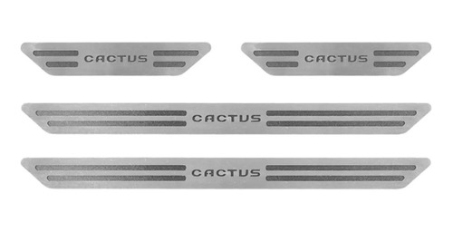 Cubre Zócalo Pisadera Protección Aluminio Citroen Cactus