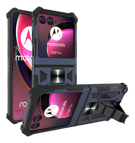 Funda Resistente Para Motorola Razr 40 Ultra Magnetica - B