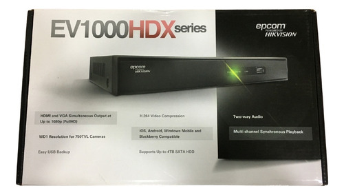 Dvr Epcom 4ch Ev1004hd 