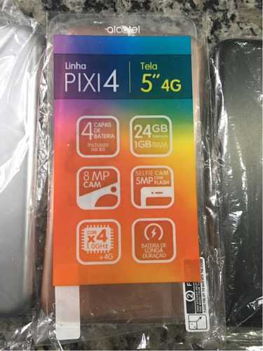 Celular Alcatel Pixi 4 (para Retirada De Peças) + Película