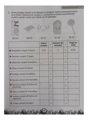 Matemáticas Para 1 Grado De Primaria - Larousse (10 Libros)