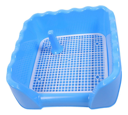 Bandeja De Arena Para Inodoro Para Perros Con Poste S