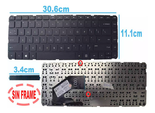 Teclado Hp Pavilion M4 M4-1000 M4-1009tx M4-1016tx Sin Frame