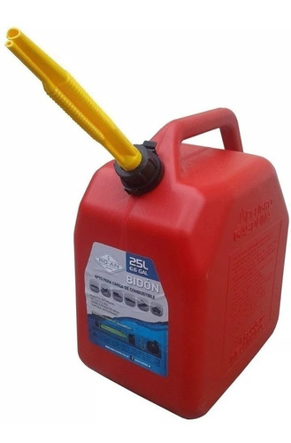 Bidon De Combustible 25 Lts Con Pico Vertedor