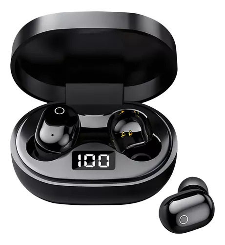 Auriculares Inalambricos Bluetooth Smartek Tws-e6s Con Base De Carga Negro  con Ofertas en Carrefour