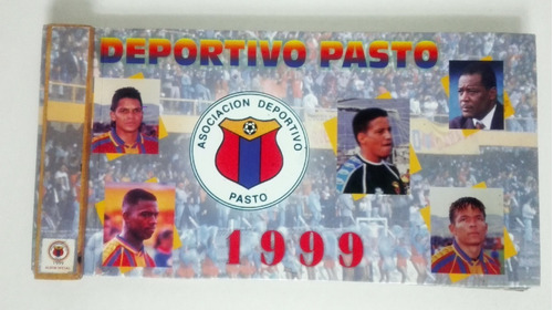 Álbum Oficial Deportivo Pasto 1999 Porfavor Leerdescripción