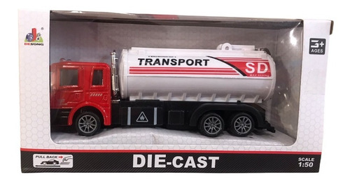 Camion Transportador Pull Back Power Speed Escala 1:50