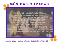 Comprar Samba E Pagode 1600 Músicas Cifradas