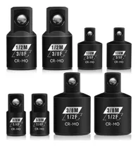Comprar 8 Pzas Juego Adaptadores Para Dados De Impacto 1\u002F4, 3\u002F8, 1\u002F2