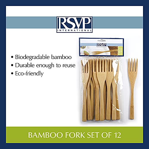 Juego De Utensilios De Cocina De Bambú Reutilizables Y Biode