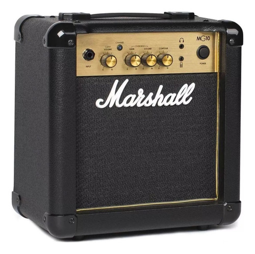Amplificador de guitarra Marshall Mg10 Gold 10w Bernal cor preto