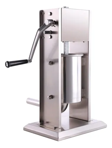 Sv-3-4 2 In 1 Sausage Stuffer Machines, 7lb/3l, Sliver