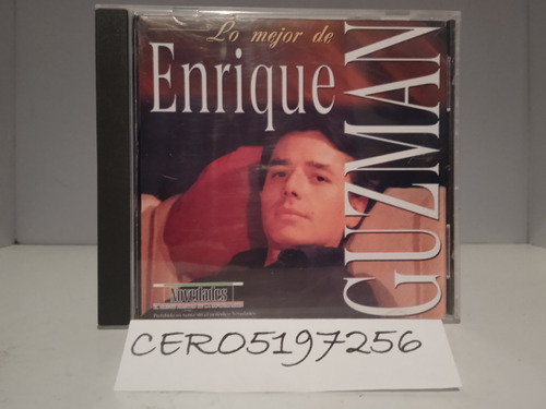 Cd Lo Mejor De Enrique Guzmán 1999 Promocional Novedades 