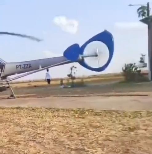 Helicóptero Dinaly H2s, Ano 2012, Com 30 Horas Totais.