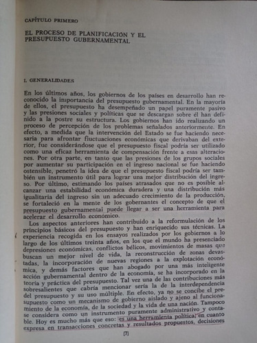 Planificación Y Presupuesto Por Programas - Gonzalo Martner (Usado)